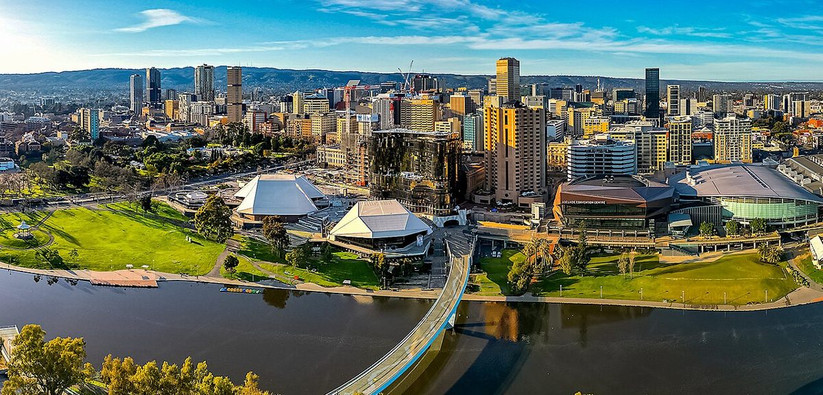 Scenic view of Adelaide