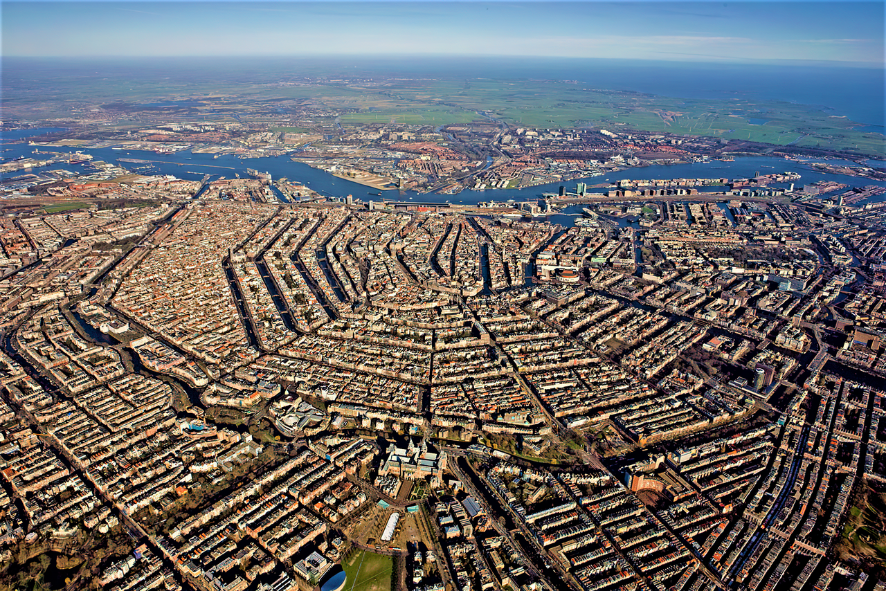 Scenic view of Amsterdam