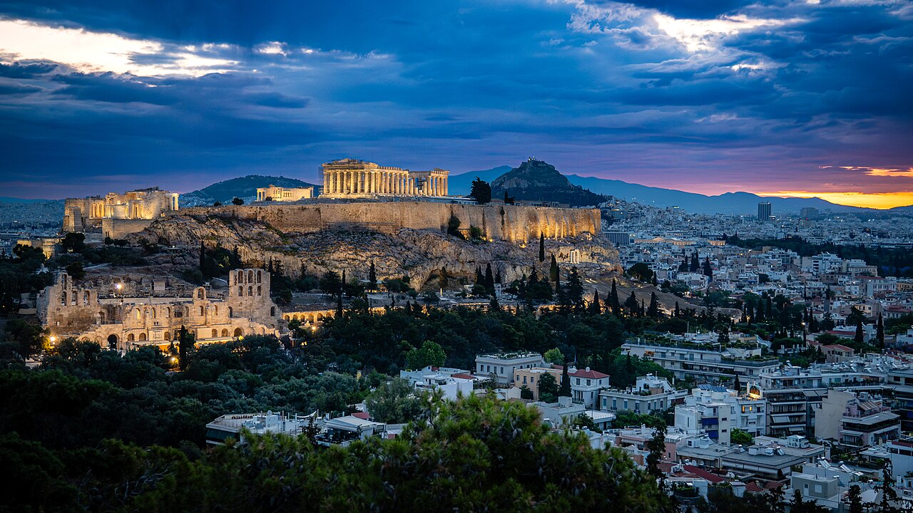 Scenic view of Athens