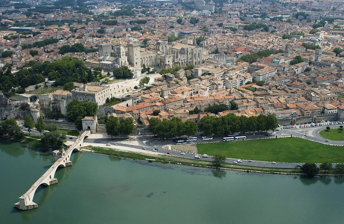 Scenic view of Avignon