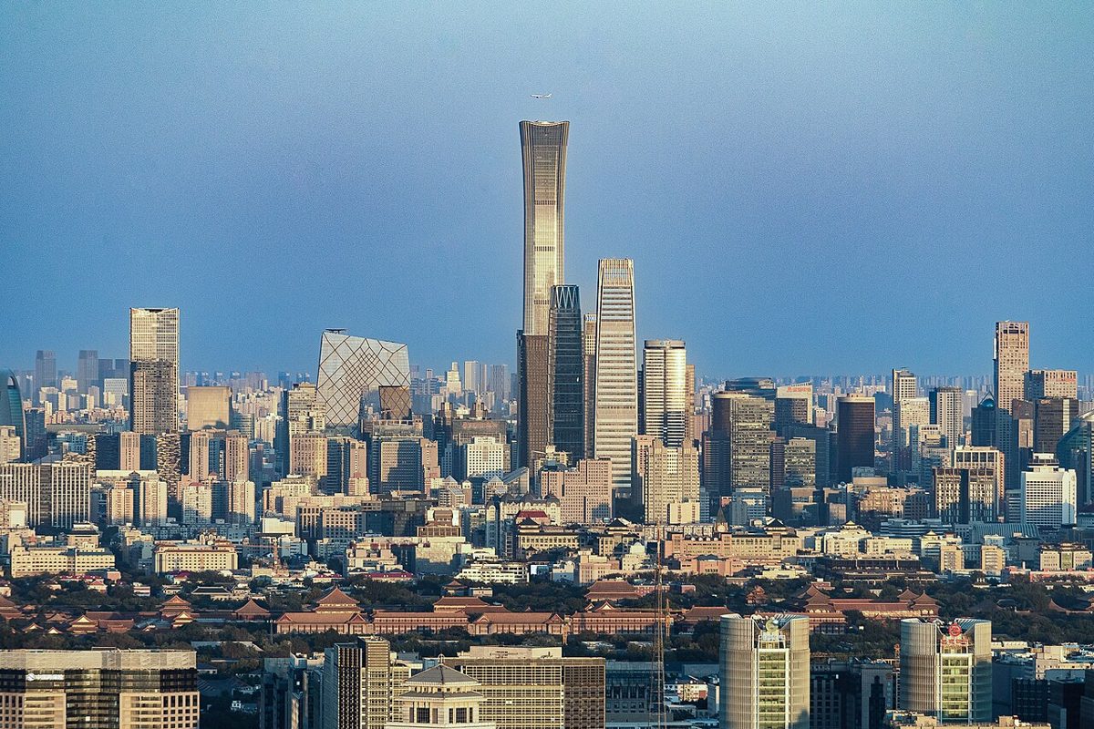 Scenic view of Beijing