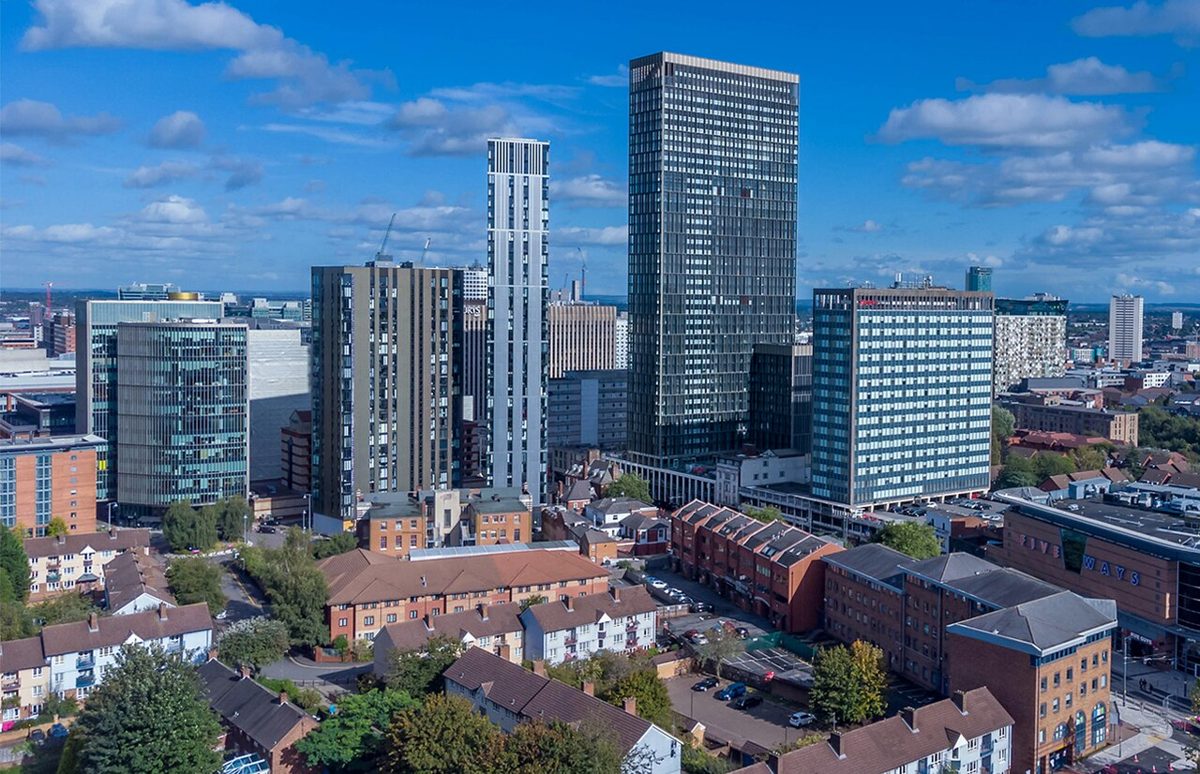 Scenic view of Birmingham