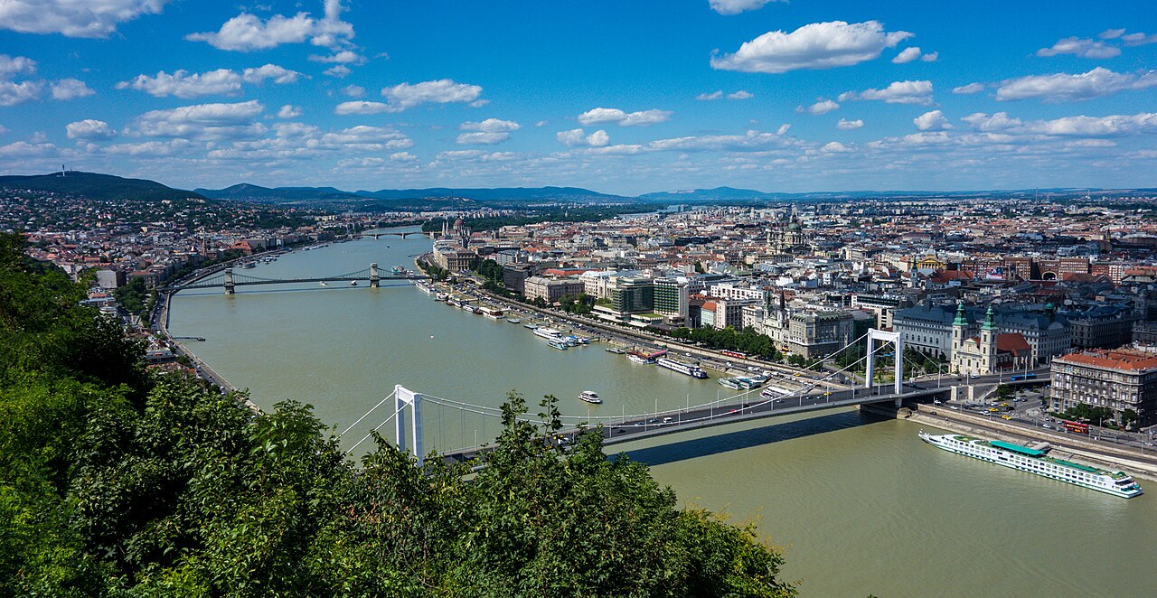 Scenic view of Budapest