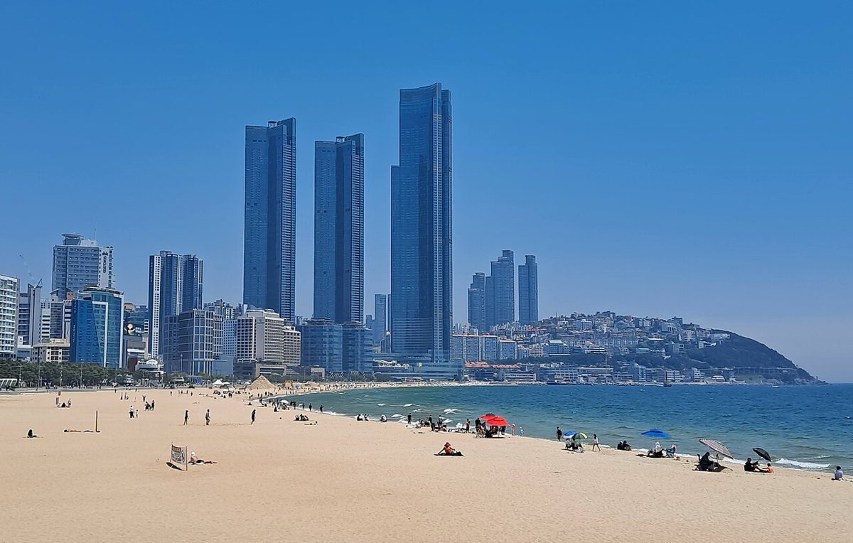 Scenic view of Busan