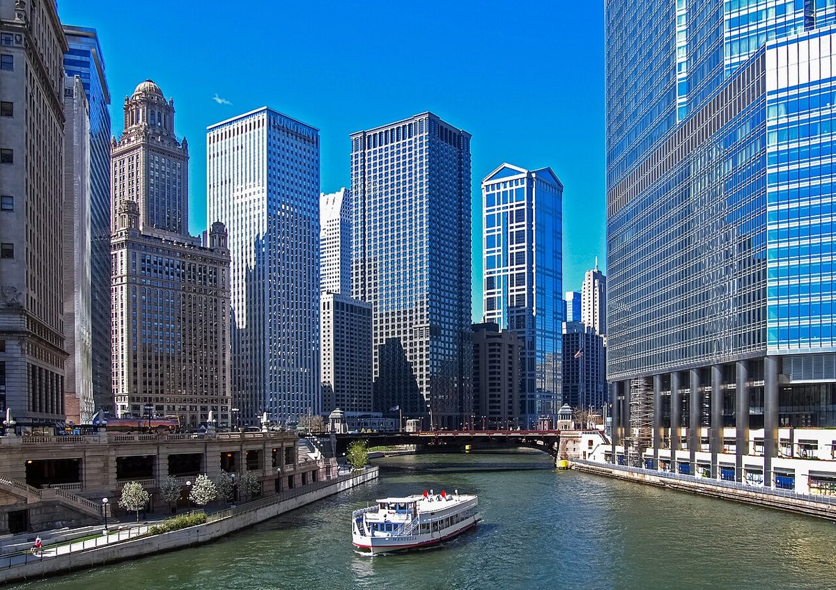 Scenic view of Chicago