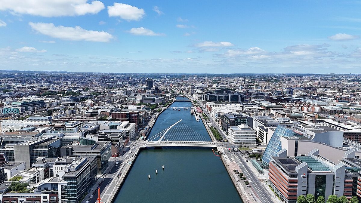 Scenic view of Dublin