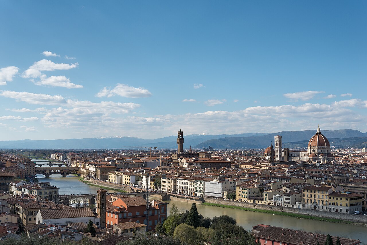 Scenic view of Florence