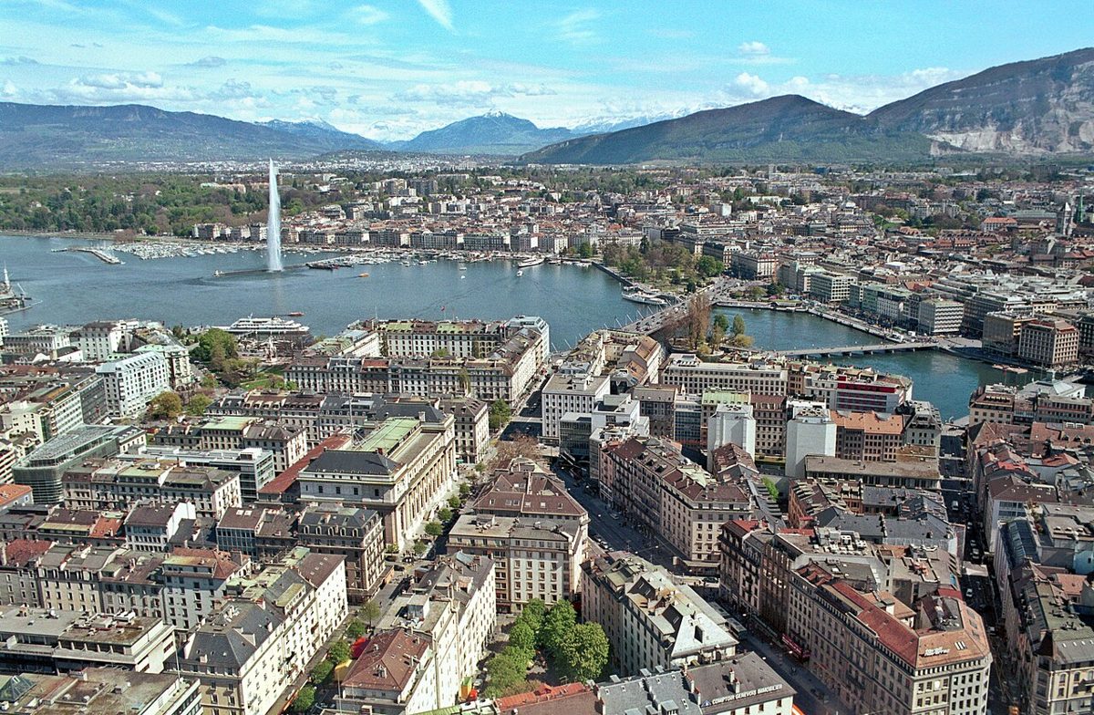 Scenic view of Geneva