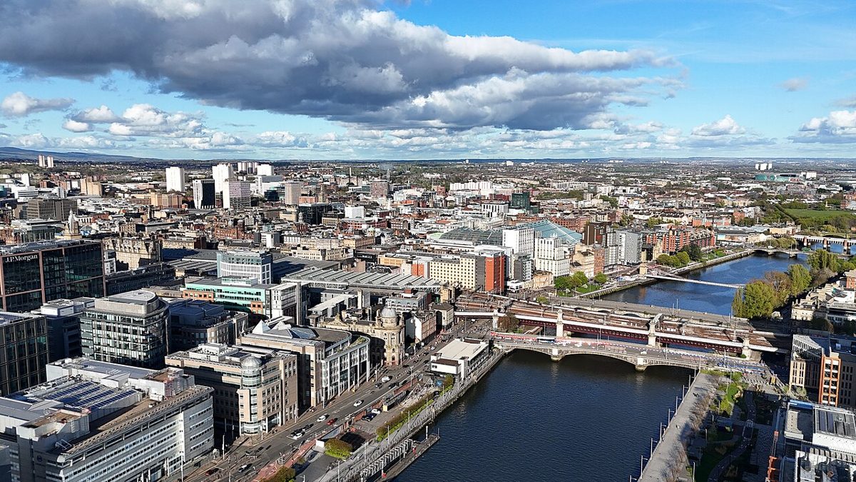 Scenic view of Glasgow