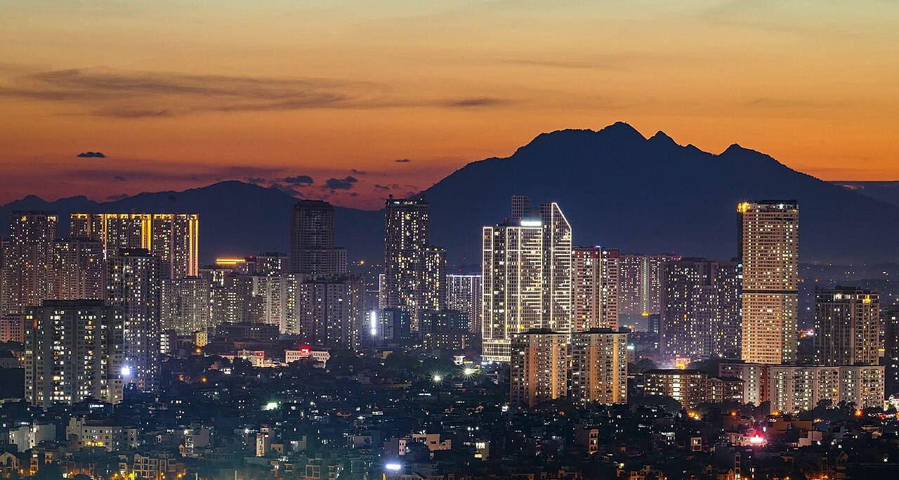 Scenic view of Hanoi