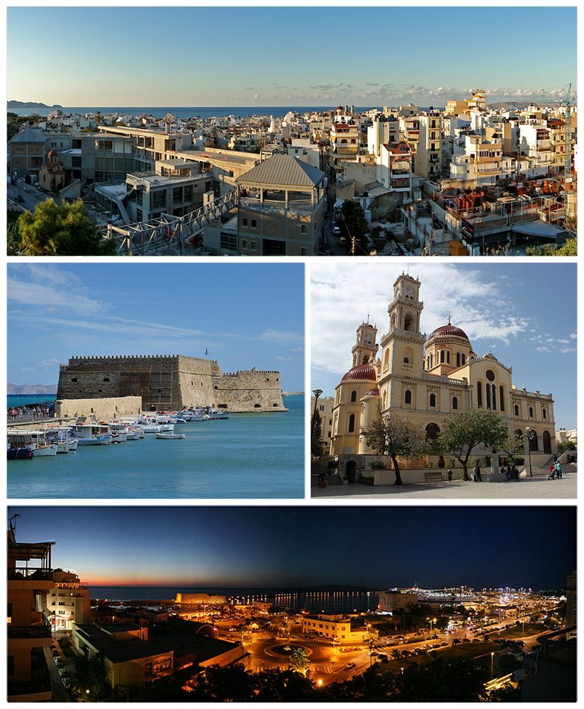 Scenic view of Heraklion