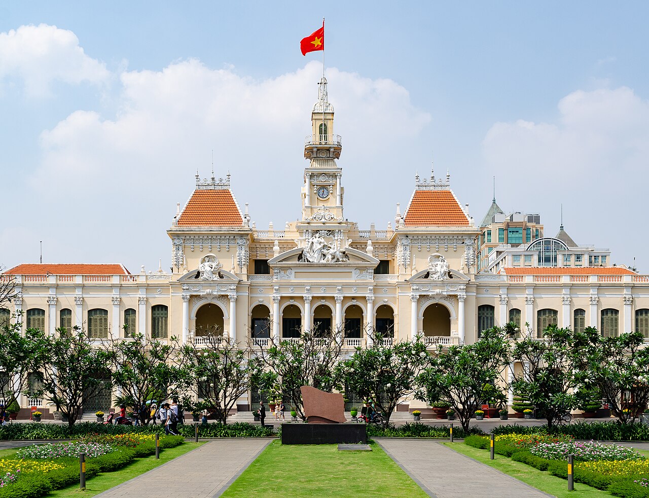 Scenic view of Ho Chi Minh City