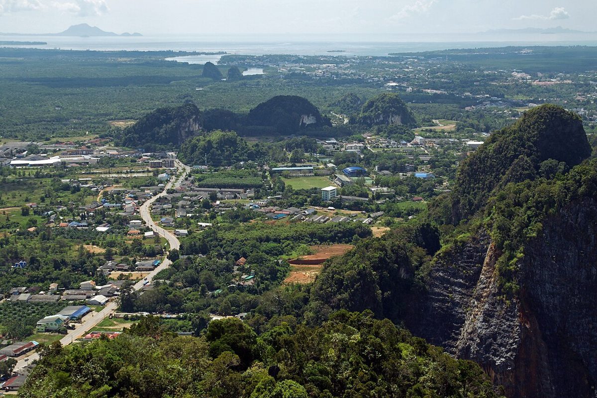 Scenic view of Krabi