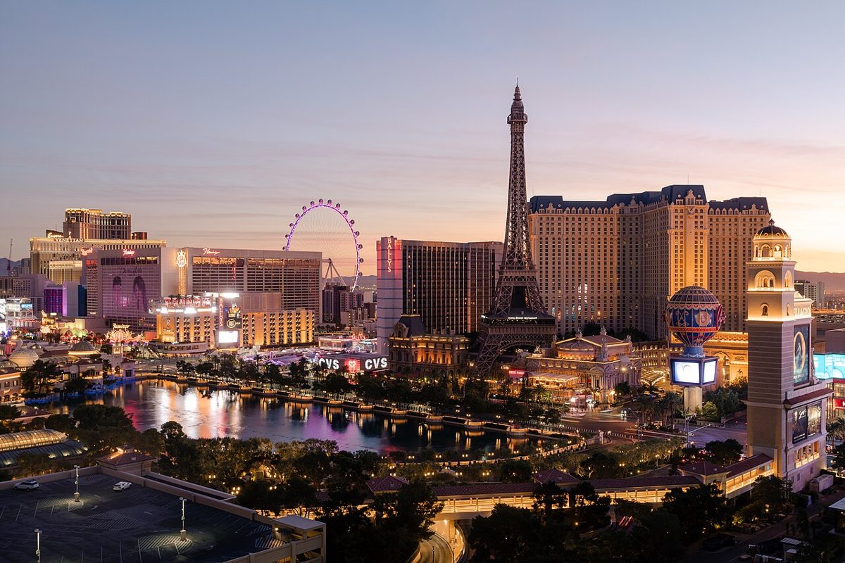 Scenic view of Las Vegas