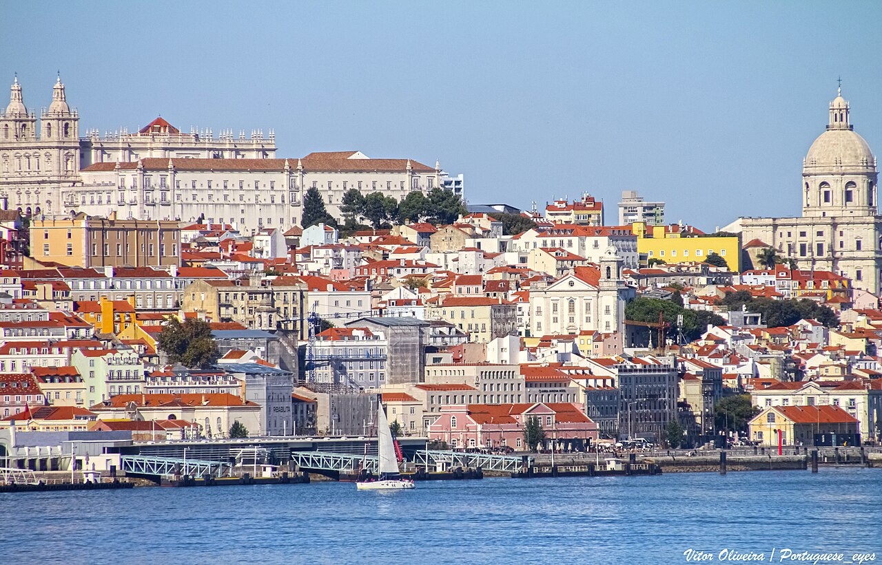 Scenic view of Lisbon