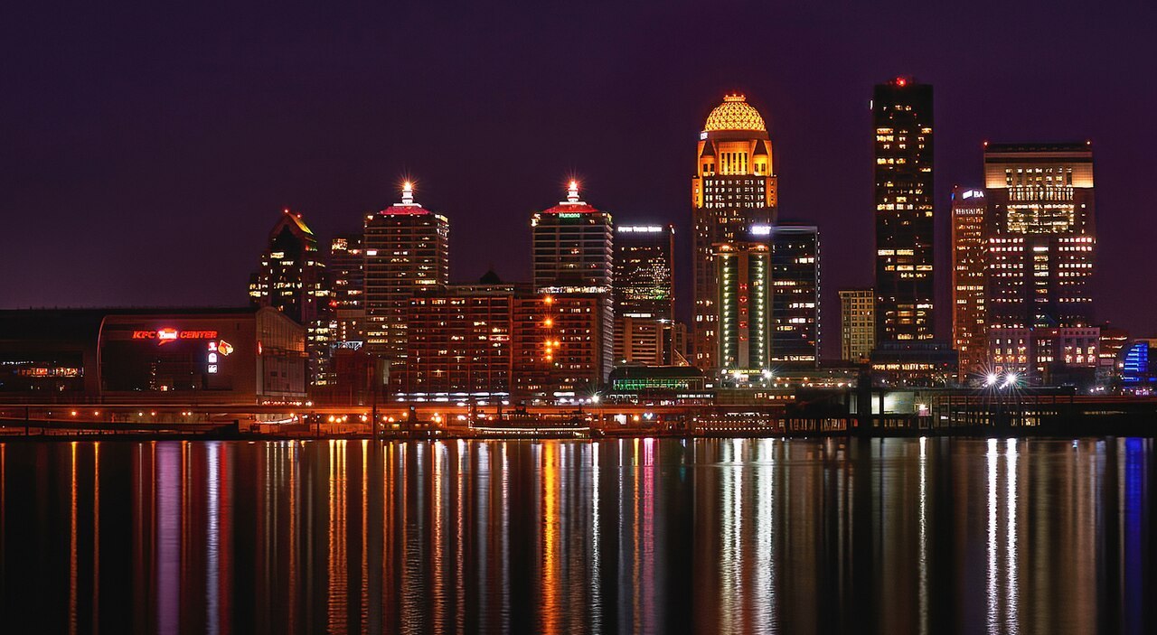 Representative Louisville, Kentucky city scene; not a photograph of Muhammad Ali Center