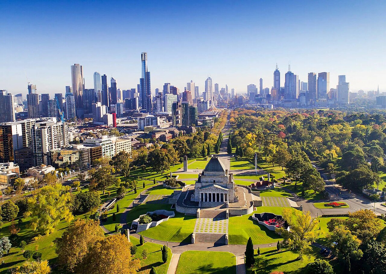 Scenic view of Melbourne