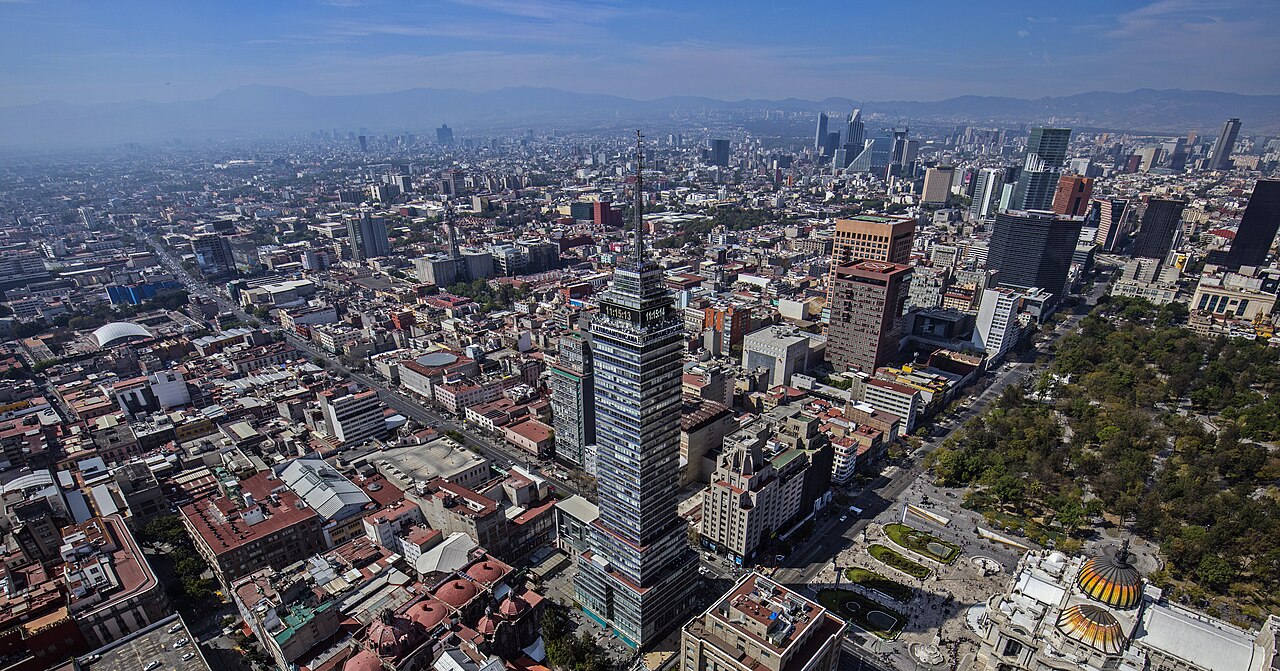 Scenic view of Mexico City