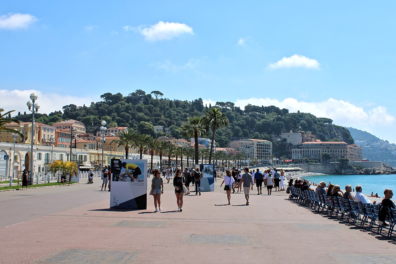 Scenic view of Nice