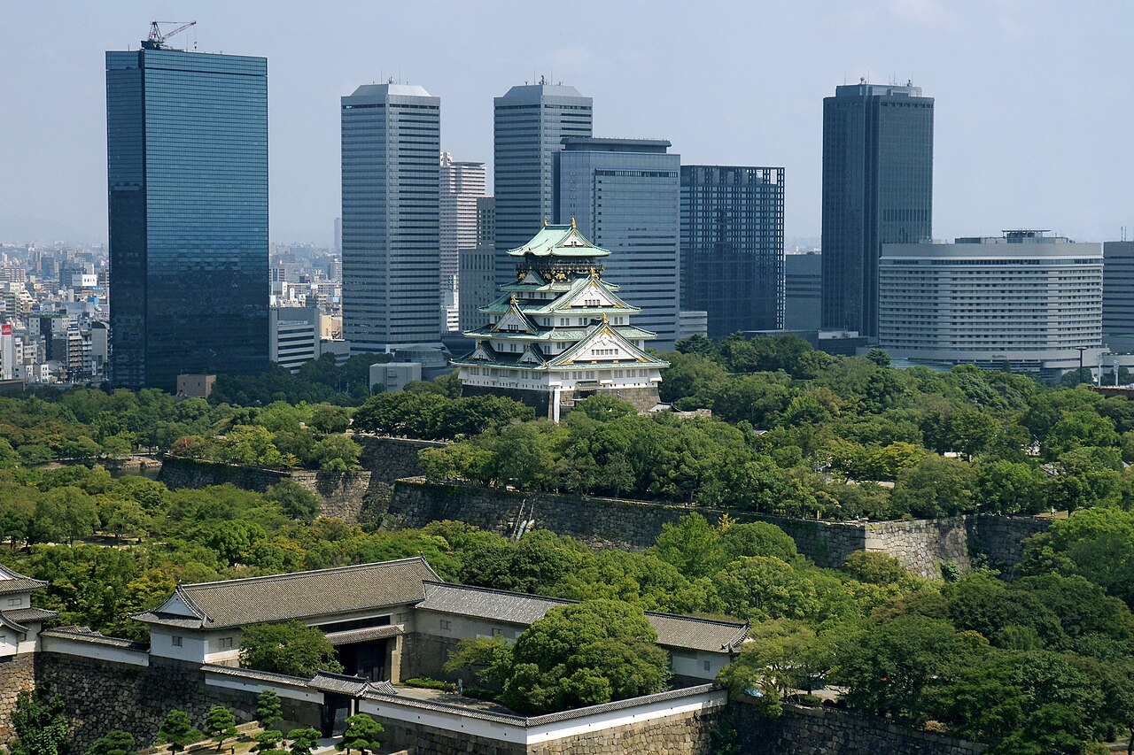 Scenic view of Osaka