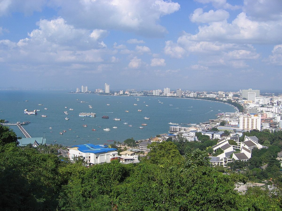 Scenic view of Pattaya-Chonburi