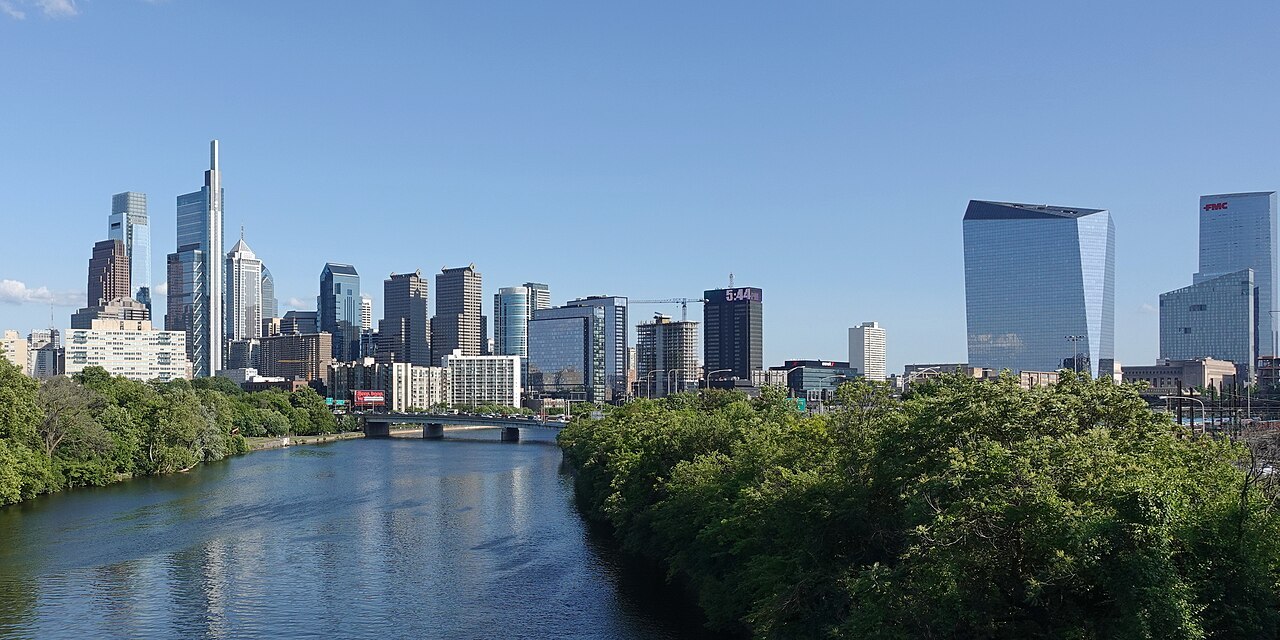 Representative Philadelphia, Pennsylvania city scene; not a photograph of Independence National Historical Park