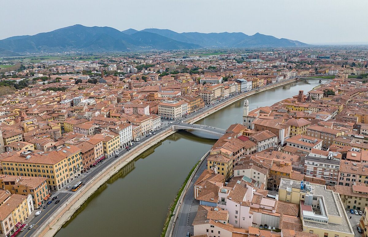 Scenic view of Pisa