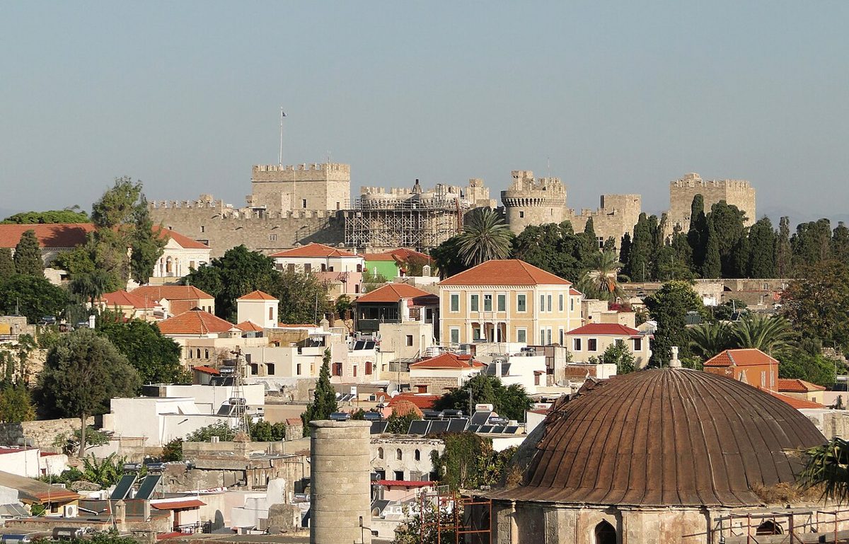 Scenic view of Rhodes