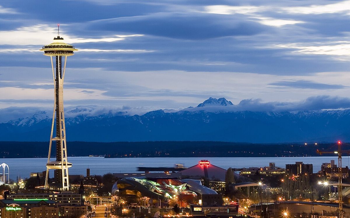 Scenic view of Seattle
