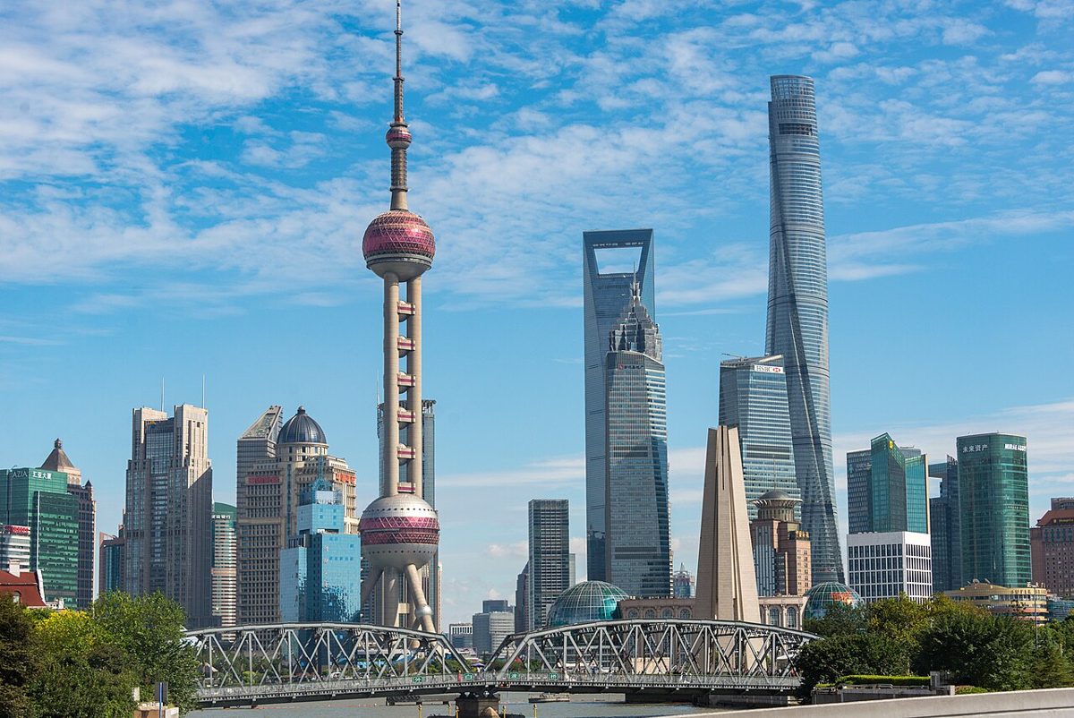 Scenic view of Shanghai