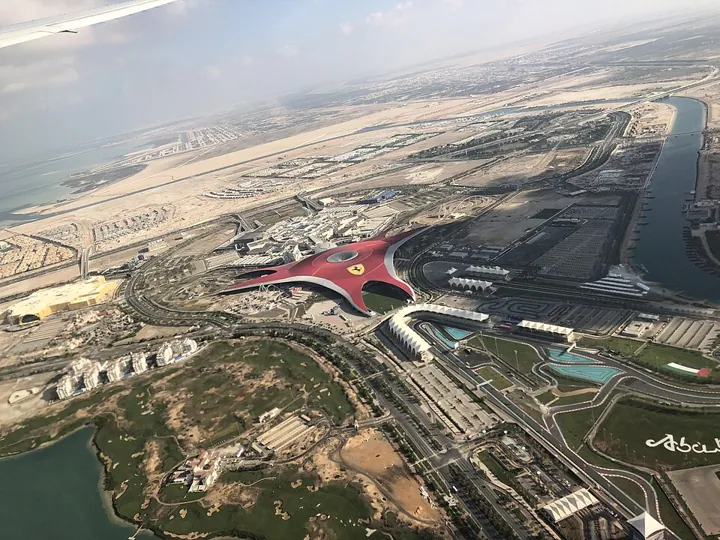 Ferrari World Abu Dhabi in Abu Dhabi