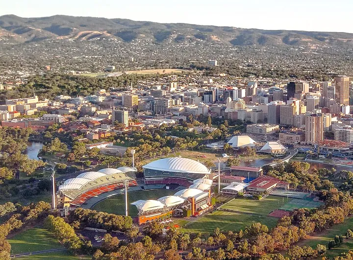 Adelaide Oval in Adelaide