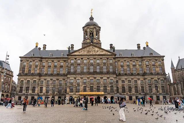 Royal Palace of Amsterdam in Amsterdam