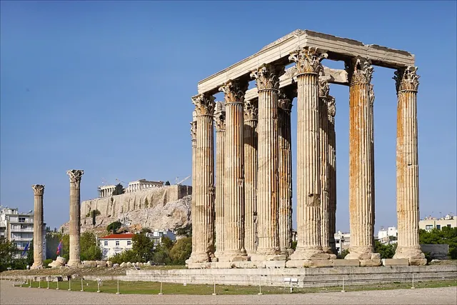 Temple of Olympian Zeus, Athens in Athens