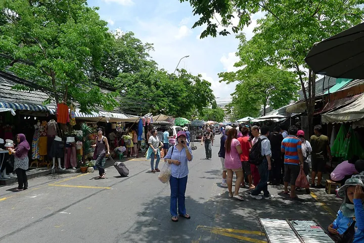 Chatuchak Weekend Market in Bangkok