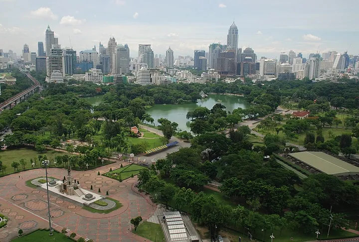 Lumphini Park in Bangkok