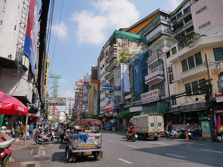 Yaowarat Road in Bangkok