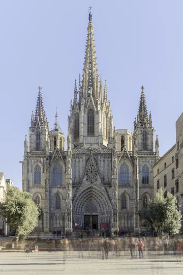Barcelona Cathedral in Barcelona