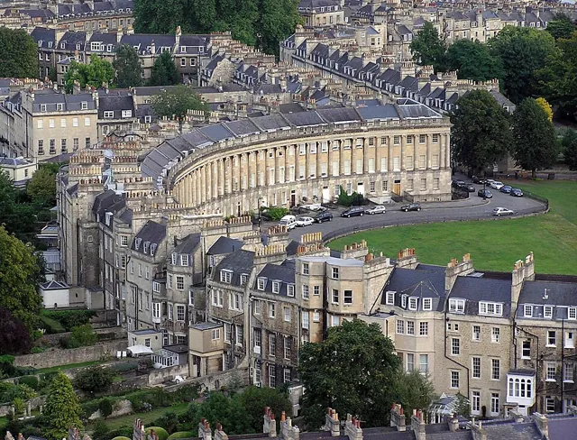 Royal Crescent in Bath