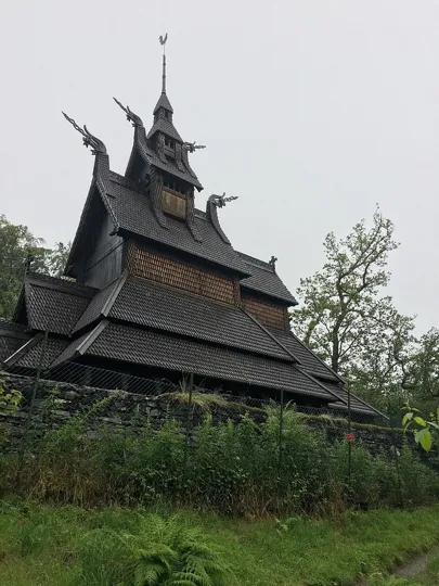 Fantoft Stave Church in Bergen
