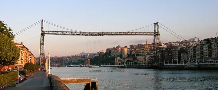 Vizcaya Bridge in Bilbao