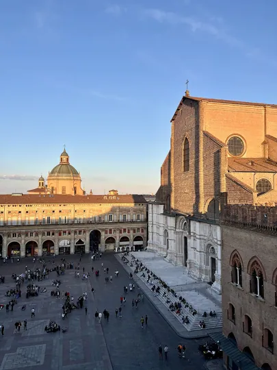Piazza Maggiore in Bologna