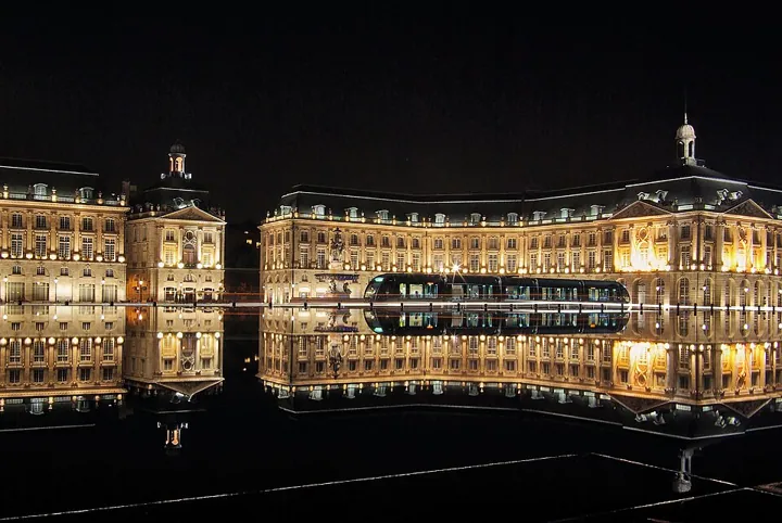 Place de la Bourse in Bordeaux
