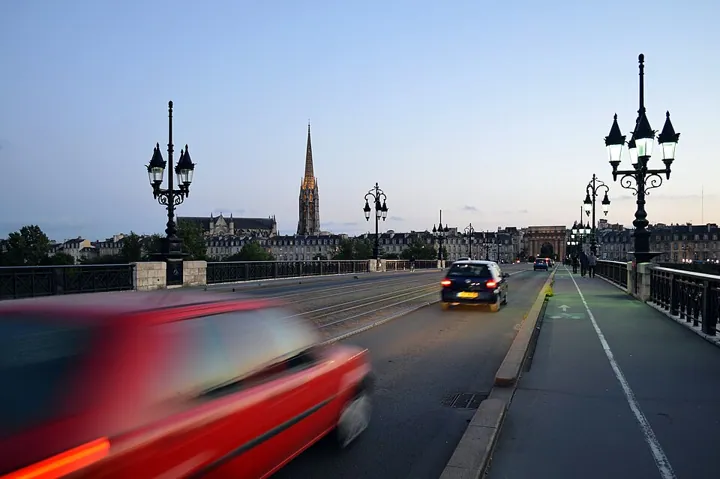 Pont de pierre in Bordeaux