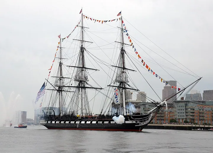 USS Constitution in Boston