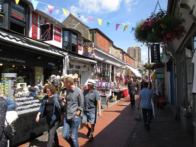 North Laine in Brighton