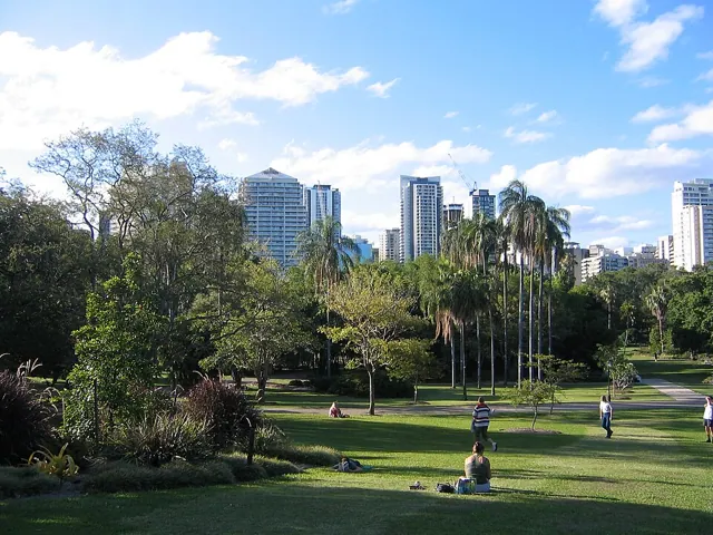 Brisbane City Botanic Gardens in Brisbane