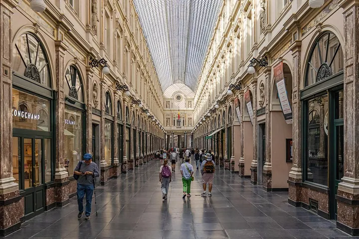 Galeries Royales Saint-Hubert in Brussels
