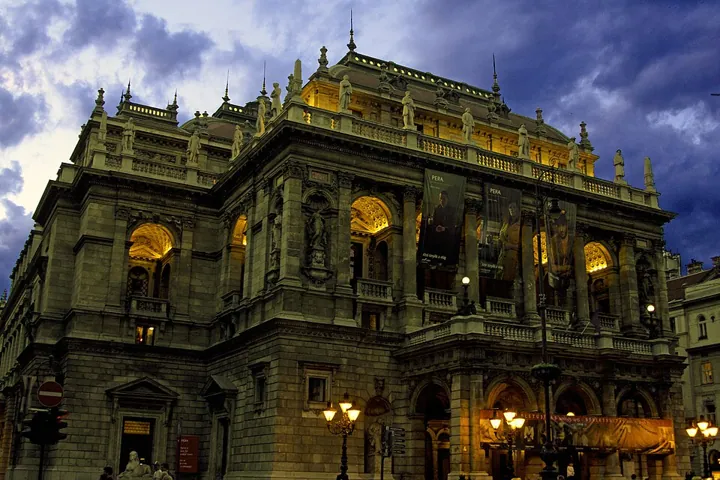 Hungarian State Opera House in Budapest