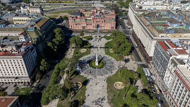 Plaza de Mayo in Buenos Aires
